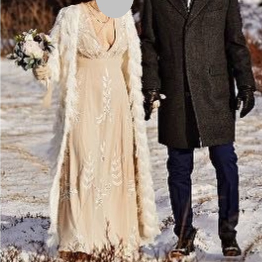 BHLDN formal full length dress. Size 8. Great for wedding or gala